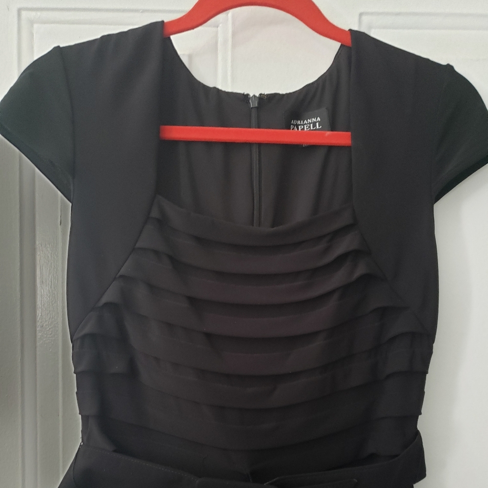 Black cocktail dress